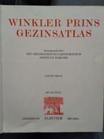 Winkler Prins atlas - gezinsatlas 1977, Boeken, Atlassen en Landkaarten, Gelezen, Ophalen of Verzenden, 1800 tot 2000, Winkler Prins