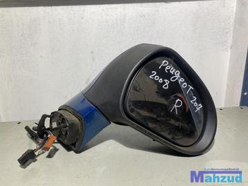 PEUGEOT 207 CC Rechts blauw spiegel buitenspiegel  beschikbaar voor biedingen