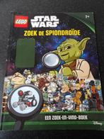z.g.a.n Lego Stwar Wars boek zoek de spiondroïde, Ophalen of Verzenden, Zo goed als nieuw, Complete set, Lego
