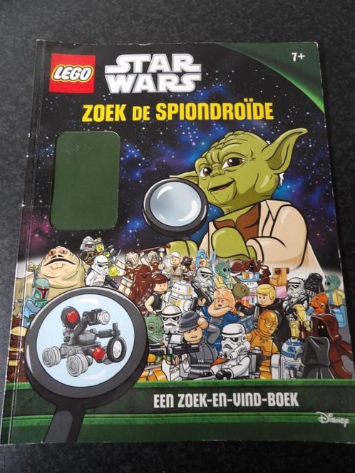 z.g.a.n Lego Stwar Wars boek zoek de spiondroïde, Kinderen en Baby's, Speelgoed | Duplo en Lego, Zo goed als nieuw, Lego, Complete set