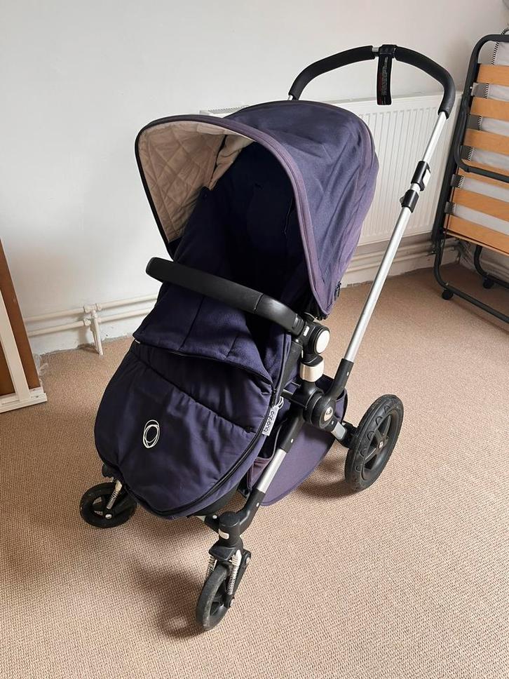 Bugaboo cameleon 3 classic navy, Kinderen en Baby's, Kinderwagens en Combinaties, Gebruikt, Bugaboo, Verstelbare duwstang, Ophalen