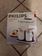 Philips Café Duo Koffiemachine - Perfect voor 2 kopjes!, Witgoed en Apparatuur, Koffiezetapparaten, Ophalen, Afneembaar waterreservoir