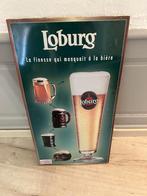 Ijzeren Luborg bier bord, Ophalen of Verzenden, Zo goed als nieuw, Reclamebord, Plaat of Schild, Overige merken