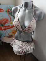 Sapph Bikini Slangenprint - Nieuw L /XL., Kleding | Dames, Badmode en Zwemkleding, Beige, Nieuw, Ophalen of Verzenden, Sapph