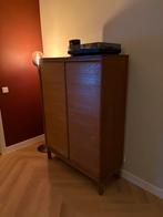 Vintage Roldeurkast Dressoir Voorraadkast Jaren 60-70, Ophalen, Gebruikt, 100 tot 150 cm, 100 tot 150 cm