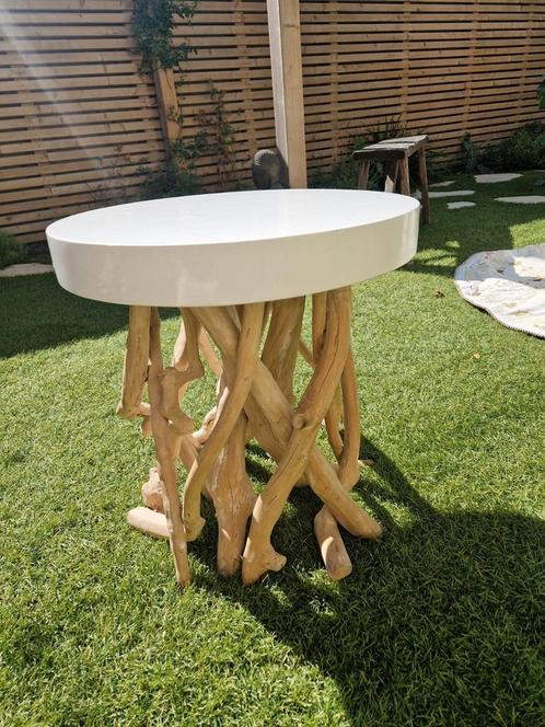 Bijzet tafel, Huis en Inrichting, Tafels | Statafels, Gebruikt, Ophalen