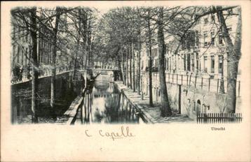 Utrecht Nieuwe Gracht st1909 (zonder naam uitgever en straat beschikbaar voor biedingen