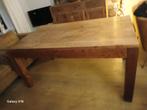 Karakteristieke teak tafel, Huis en Inrichting, Tafels | Eettafels, Ophalen, Gebruikt, Teakhout, 200 cm of meer