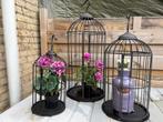 Decoratieve kooien voor binnen en buiten ( 3 stuks), Ophalen, Overige materialen, Gebruikt, Overige kleuren