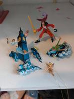 Peter pan setje, Verzamelen, Disney, Ophalen of Verzenden, Peter Pan of Pinokkio, Zo goed als nieuw, Beeldje of Figuurtje