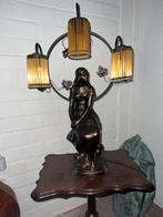 Antieke Auguste Moreau Lamp, Antiek en Kunst, Antiek | Lampen, Ophalen