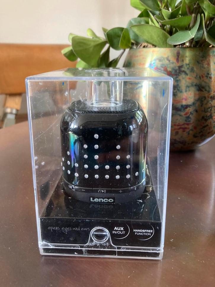 Lenco Swarovski draadloze speaker box luidspreker NIEUW, Verzamelen, Swarovski, Nieuw, Overige typen, Ophalen of Verzenden