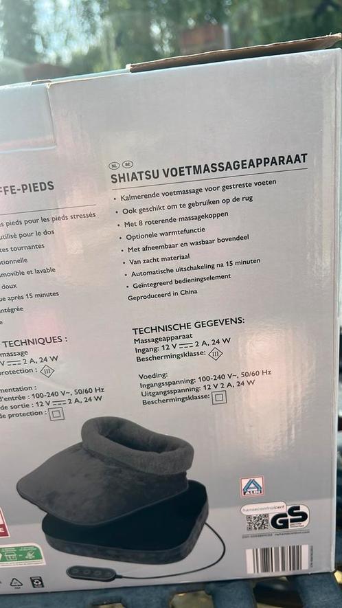 Voor voeten en rug, incluis warmtefunctie., Sport en Fitness, Massageproducten, Nieuw, Apparaat, Ophalen of Verzenden