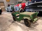 Willys Trapauto Oldtimer - Vintage Speelgoed Jeep, Ophalen