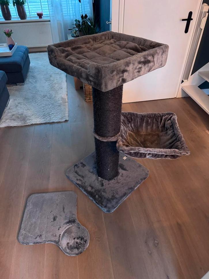 Petrebels Main Coon krabpaal, Dieren en Toebehoren, Krabmeubelen, Zo goed als nieuw, Krabpaal, Ophalen of Verzenden