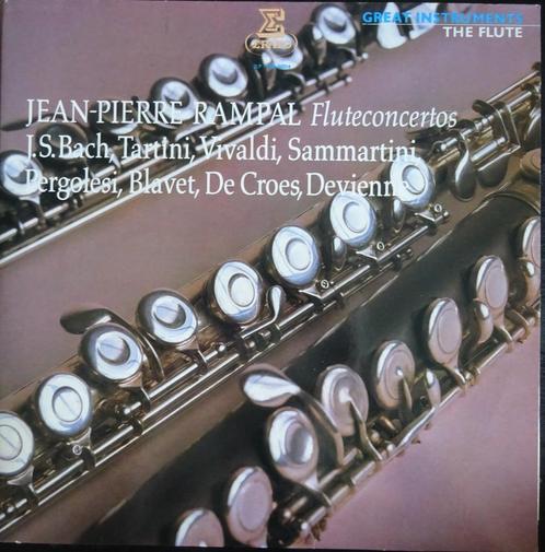 2 LPs.. Jean-Pierre Rampal  –  Fluteconcertos, Cd's en Dvd's, Vinyl | Klassiek, Zo goed als nieuw, Classicisme, Overige typen