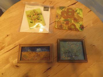 vincent van Gogh items, magneten kaarten onderzetter beschikbaar voor biedingen