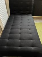 Nette slaapbank type San Francisco (Beter Bed), Huis en Inrichting, Ophalen, 90 cm, Eenpersoons, Zwart