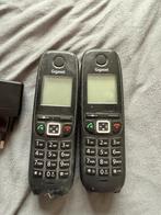 Set DECT tekefoons, Ophalen, Zo goed als nieuw, 2 handsets