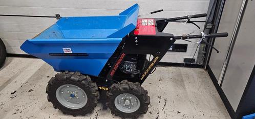 HBM Mini Dumper - Minidumper met Kiepbak 5.5PK - 250KG - 4X4, Tuin en Terras, Hand-tuingereedschap, Zo goed als nieuw, Overige soorten