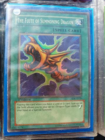 Oude diverse Yu-gi-Oh kaarten 1996 o.a. 1st edition & holo beschikbaar voor biedingen