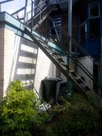 Gegalvaniseerde trap, Doe-het-zelf en Verbouw, Ladders en Trappen, Ophalen, Gebruikt, Trap, 2 tot 4 meter