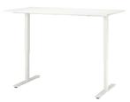 IKEA Trotten Zit Sta Bureau Onderstel 160x80, Huis en Inrichting, Bureaus, Ophalen, In hoogte verstelbaar, Gebruikt, Stabureau
