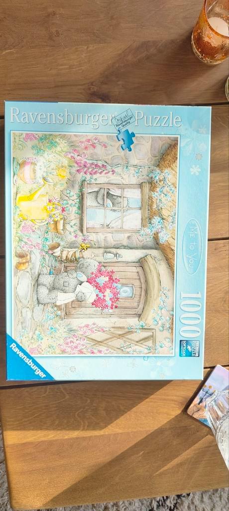 Me to you beren puzzel 1000 stukjes Ravensburger, Hobby en Vrije tijd, Denksport en Puzzels, Zo goed als nieuw, Minder dan 500 stukjes