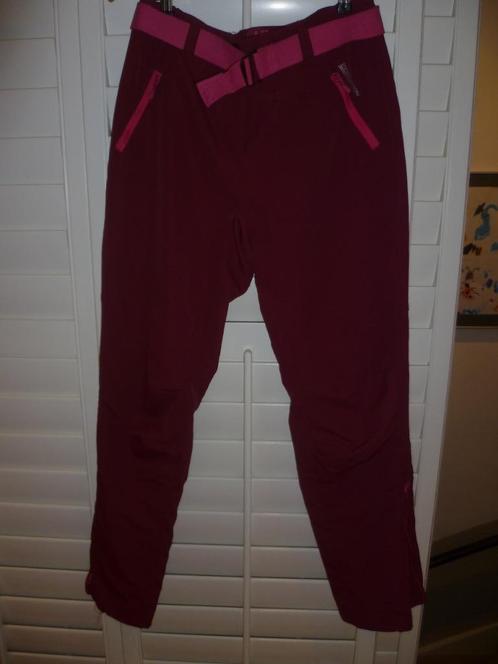 Human Nature outdoor wandel broek maat S, Kleding | Dames, Sportkleding, Zo goed als nieuw, Rood, Ophalen of Verzenden