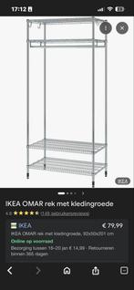 Ikea Omar kasten - 2 stuks zo goed als nieuw, Ophalen of Verzenden, Zo goed als nieuw