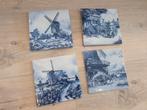 Tegeltjes Delfts Blauw JC Hunnik, Ophalen of Verzenden