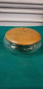 bonbon schaal met houten deksel, Ophalen of Verzenden, 'T Olde Gre-j, Info@toldegrej.nl, Endepoelstraat 20f Didam