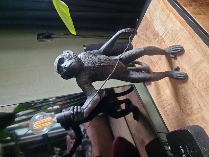 Originele Seletti Monkey Lamp, Huis en Inrichting, Lampen | Tafellampen, Zo goed als nieuw, 50 tot 75 cm, Overige materialen, Ophalen of Verzenden
