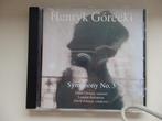 Henry Gorecki - Symphony 3, Cd's en Dvd's, Orkest of Ballet, Gebruikt, Ophalen of Verzenden, Modernisme tot heden