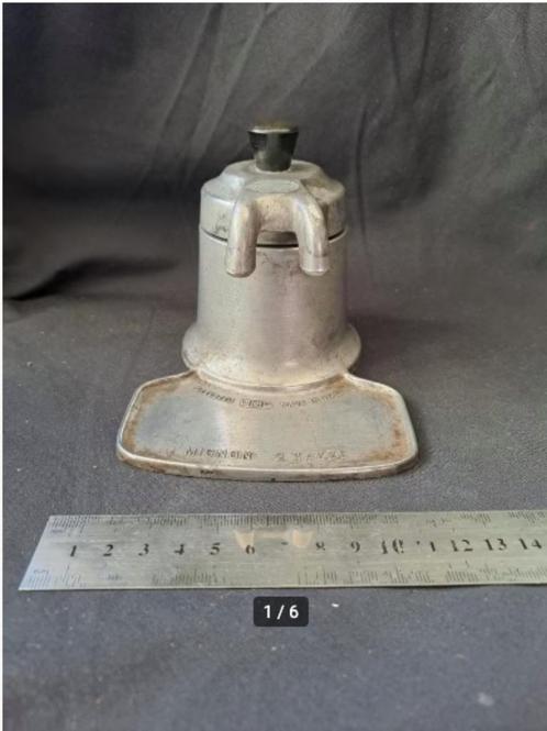 Rare Vintage Italian OMG Aluminum Espresso Coffee Maker 40, Antiek en Kunst, Antiek | Keukenbenodigdheden, Ophalen of Verzenden
