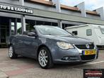 Volkswagen Eos 1.4 TSI Highline Leer navi, Auto's, Voorwielaandrijving, Gebruikt, Zwart, 4 cilinders