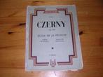 Czerny - schule der gelaufigkeit op. 299, Les of Cursus, Piano, Gebruikt, Ophalen of Verzenden