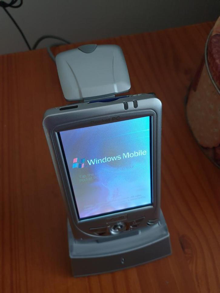 Mio Pocket PC Navigatiesysteem, Telecommunicatie, Pda's, Gebruikt, Windows Mobile, Mio, Gps-ontvanger, Met stylus of aanraakpen