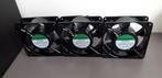 3 st. nieuwe ventilatoren 220 v. SUNON 120x120x38mm., Computers en Software, Overige Computers en Software, Ophalen of Verzenden