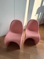 Vitra junior originele design stoeltjes set van 2 roze., Kinderen en Baby's, Kinderkamer | Tafels en Stoelen, Ophalen of Verzenden
