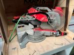 Milwaukee zaagmachine met tafel en afzuiging, Cirkelzaag, 70 mm of meer, Ophalen of Verzenden, Zo goed als nieuw