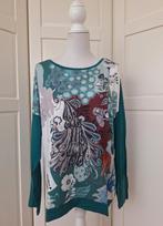 DIDI nieuwe groene print tuniek longsleeve top 42 L (= XL), Kleding | Dames, Tops, Maat 42/44 (L), Nieuw, Didi, Ophalen of Verzenden