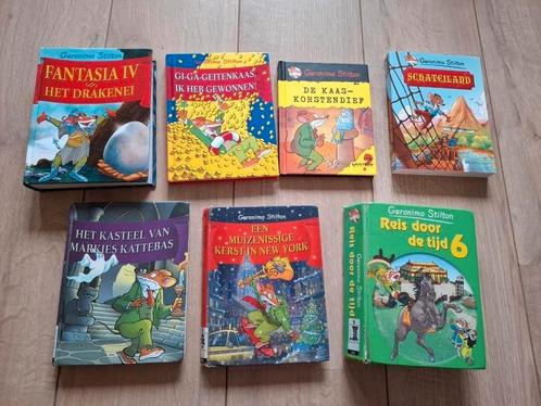 7 Geronimo Stilton boeken, Boeken, Humor, Gelezen, Verhalen, Ophalen of Verzenden