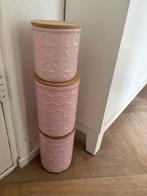 Roze Voorraadpotten Set, Ophalen of Verzenden, Zo goed als nieuw