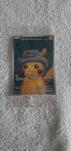 Pikachu with Grey Felt hat - Pikachu x Van Gogh, Hobby en Vrije tijd, Verzamelkaartspellen | Pokémon, Zo goed als nieuw, Verzenden
