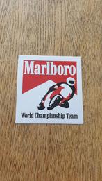 Sticker Marlboro World Championship Team motor racing, Ophalen of Verzenden, Zo goed als nieuw, Sport