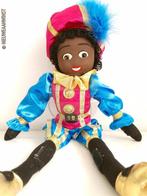 Authentieke etalage zwarte Piet pop - 45cm, lichtblauw/roze, Diversen, Sinterklaas, Verzenden, Zo goed als nieuw