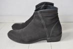 Wolky schoenen maat 43 enkellaarsjes met rits zwart nubuck, Wolky, Zwart, Lage of Enkellaarzen, Ophalen of Verzenden