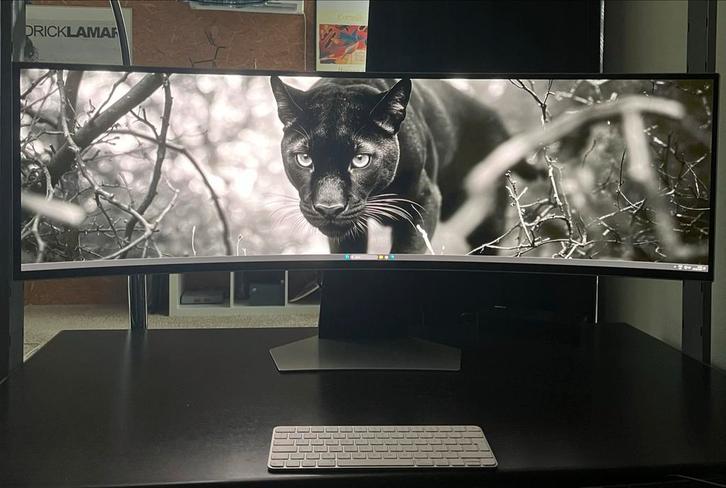 Samsung Odyssey G9 OLED 49" 240Hz Curved Ultrawide Monitor, Computers en Software, Monitoren, Zo goed als nieuw, 201 Hz of meer