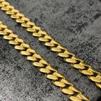 14k gouden cuban ketting schakel gourmet massief